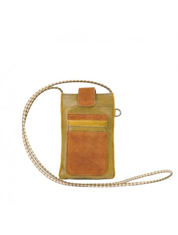 Camel Mustard Phone Bag...