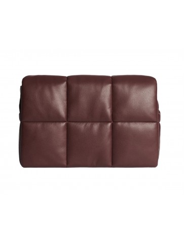 Wanda Burgundy Clutch