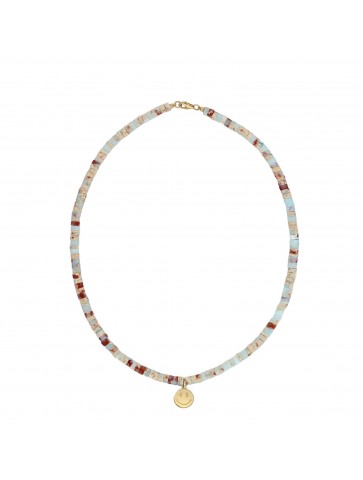 Bead Pearl Necklace with...