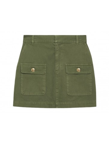 Aliza Army Green Skirt -...