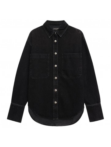 Dante Black Denim Shirt -...