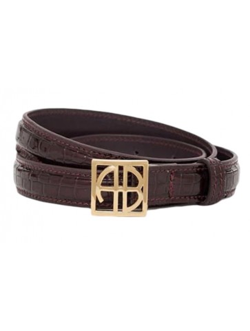 Monogram Bordeaux Belt -...