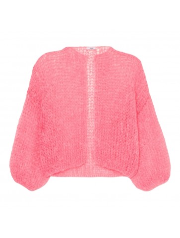 Maiami Candy Pink Mohair Vest